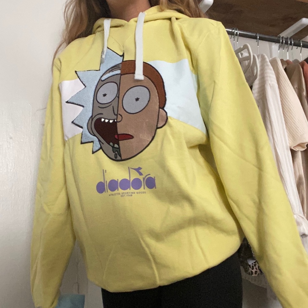 NWT Diadora Rick and Morty Exclusive Hoodie
